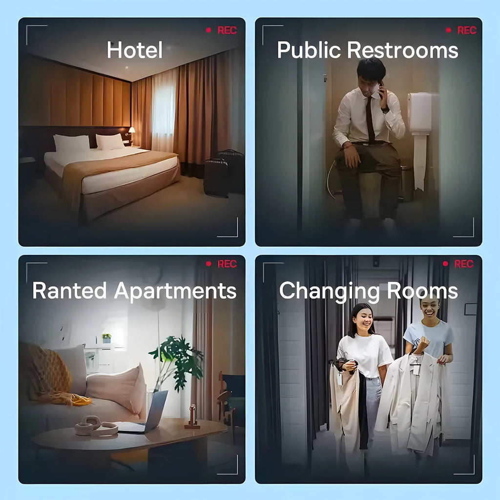 Anti Hidden Infrared Camera Detector Spy Camera Finder for Hotel Anti Peeping Spy Device Wireless RF Signal Infrared Scanner