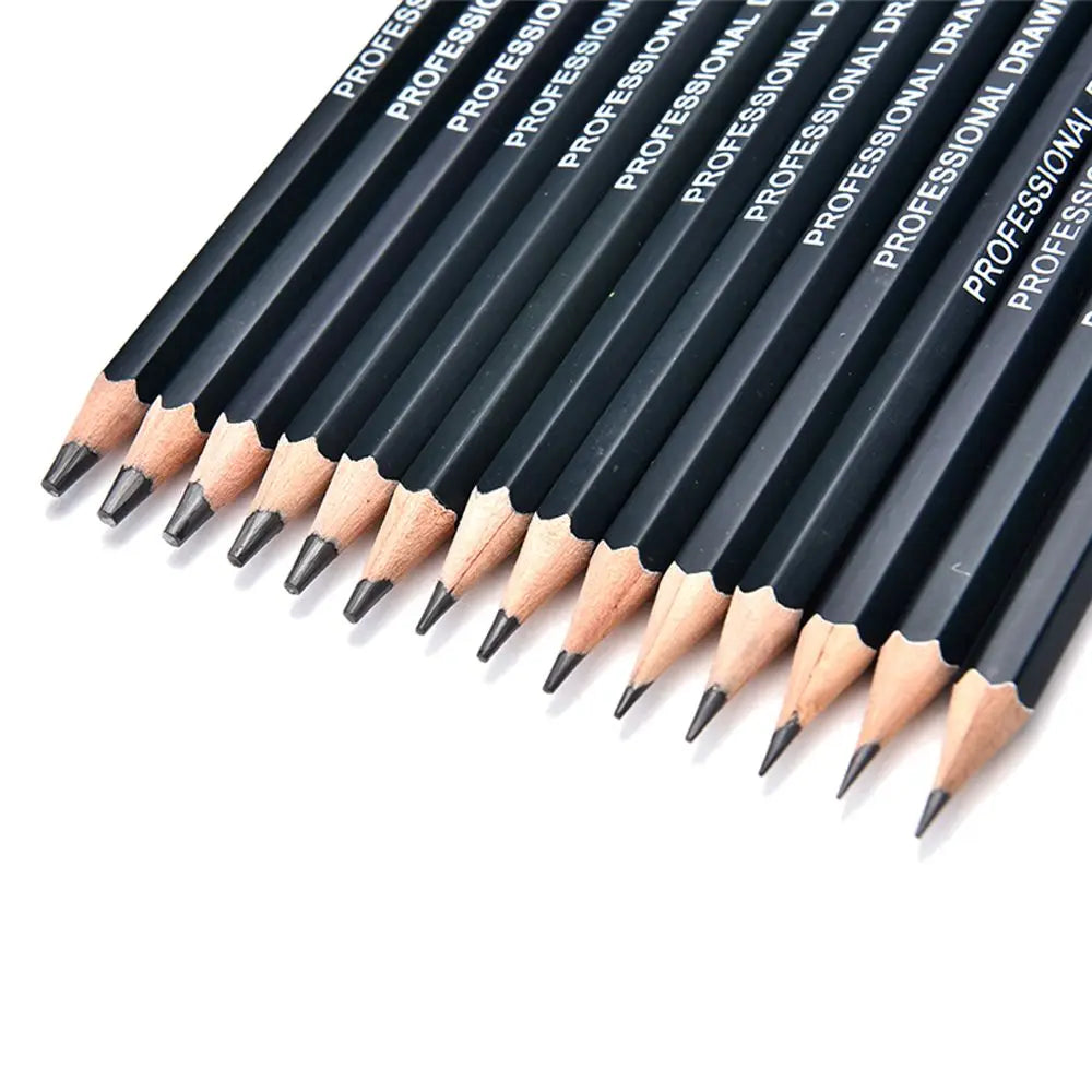 4B 5B 6B 10B 12B 1B Stationery Supplies Students Drawing Pencil Set HB 2B 6H 4H 2H 3B Professional Sketch Painting Pencils