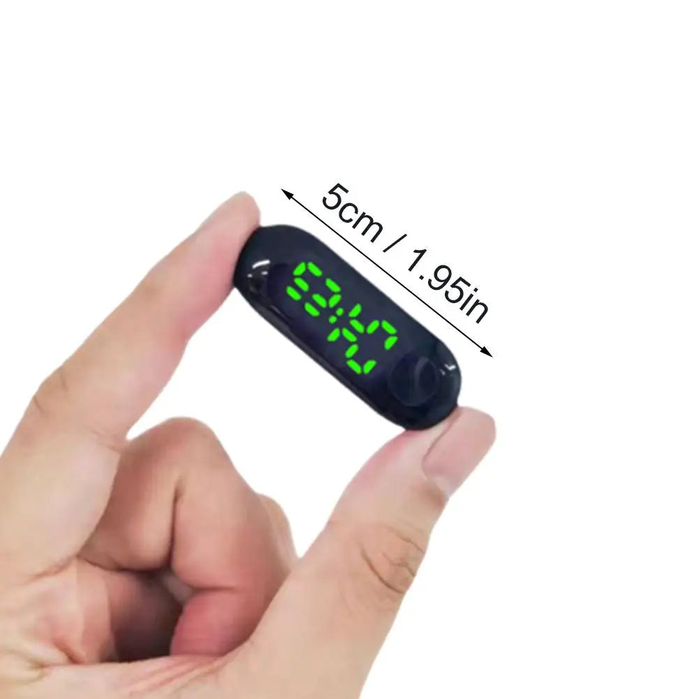 Motorcycle Electric Vehicle Onboard Time Display For Motorcycle Electric Scooter Waterproof Luminous Digital LED Portable Clock
