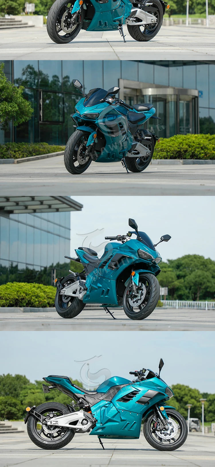 Zuimi High-end DOT Russia Approved 15000W Racing Electric Motorcycle For Adults Water Cooled Mid Motor Drive 160km/h Speed 72v V
