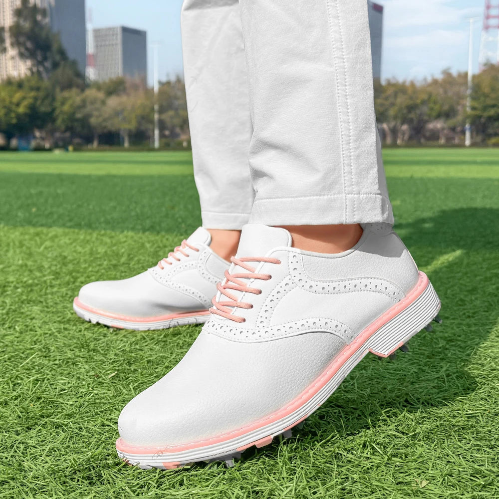 Golf sports shoes are non slip, breathable, women's casual, comfortable, multifunctional, wear-resistant and waterproof