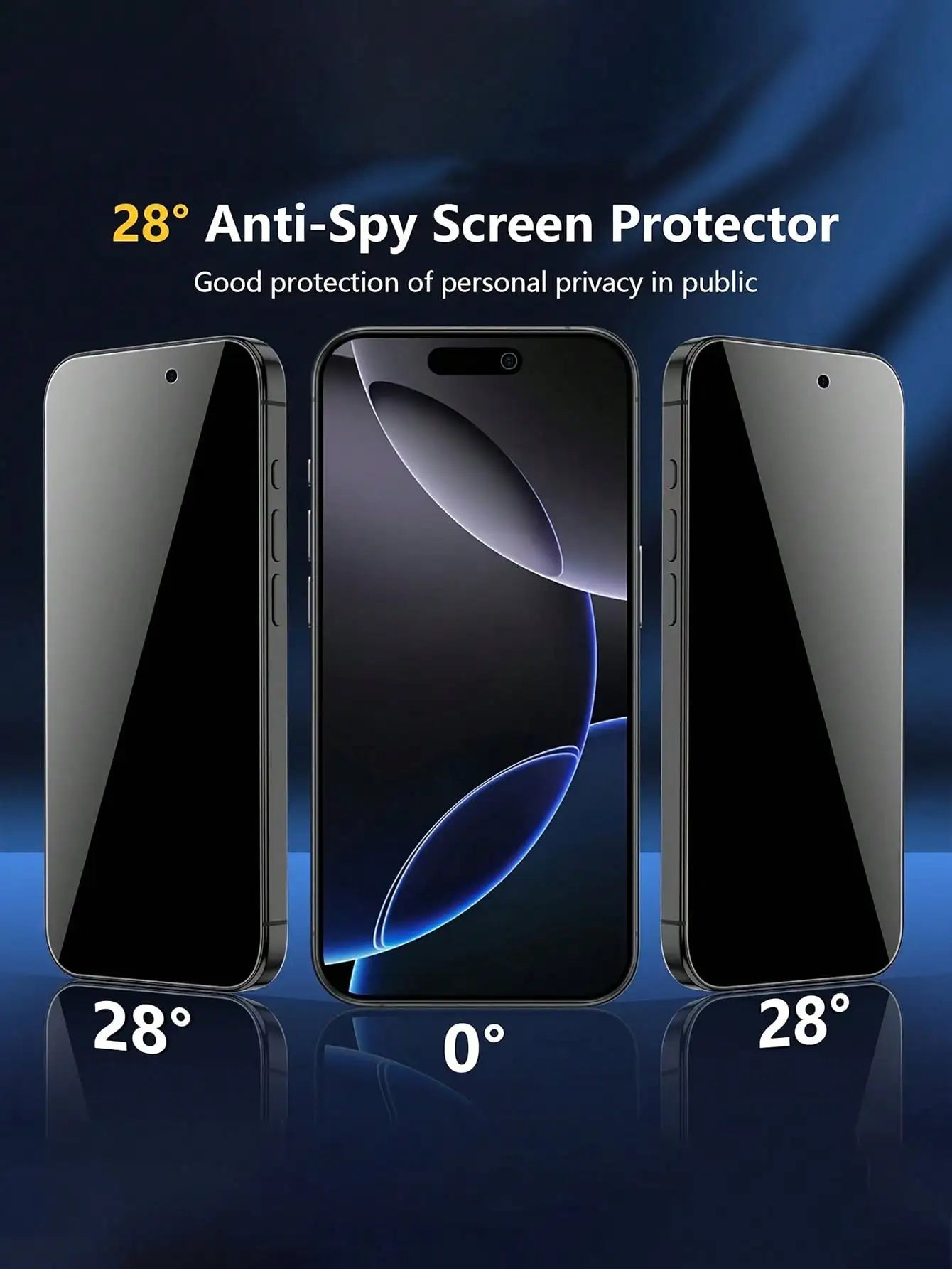 6Pcs Privacy Screen Protector Compatible With IPhone 17/16/16e/15/14/13/13 Pro/12/11/17Pro Max/17 Air/16 Pro Max/15 Pro Max
