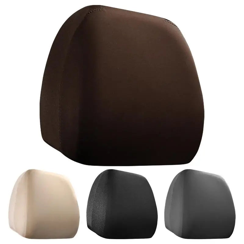 Car Seat Headrest Cover Dust Cover For Rear And Front Seat Head Rest Vehicle Interior Seat Supplies For Minivans Trucks SUVs