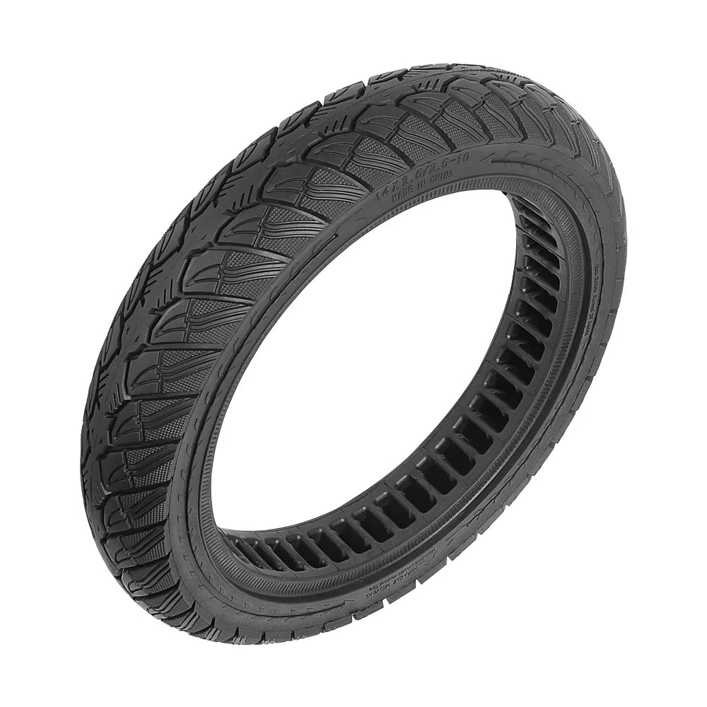 14X2.50 Electric Bike 2.50-10 Solid Tire Wear-resistant Explosion-proof Tyre 14inch Without Inner Tube Tire for Electric Vehicle