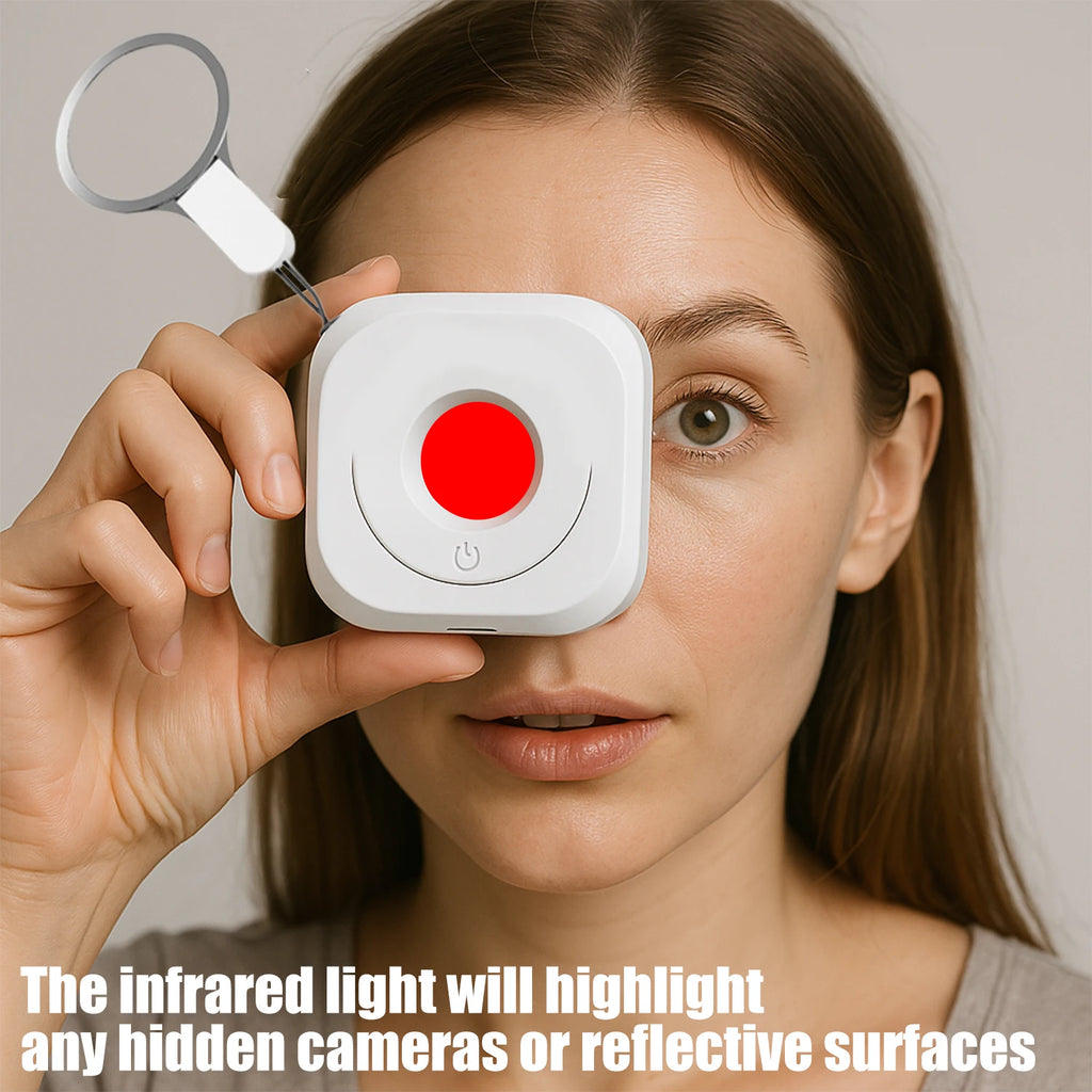 Hidden Camera Detector Mini Spy Camera Finder for Hotel Anti Peeping Device Anti Surveillance Inspection Travel Accessories