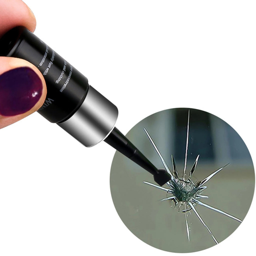 Windshield Repair Kit Car Cracked Glass Repair Kit Quick Fix Auto Glass Windshield Crack Chip Scratch Restore Repair Tool Set