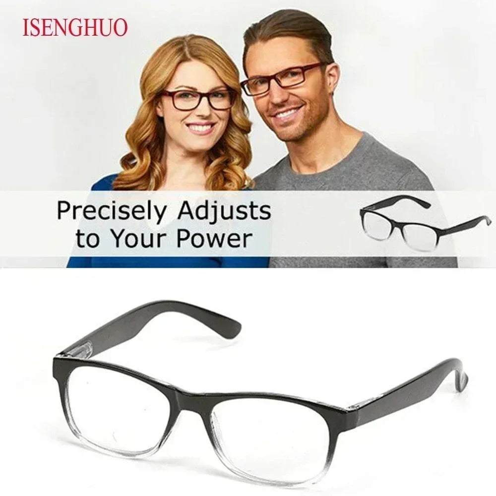 1/3Pcs Multifocal Reading Glasses Auto Adjusting Clear Lens Presbyopic Glasses for Men Women +5 to +250 High Quality Readers