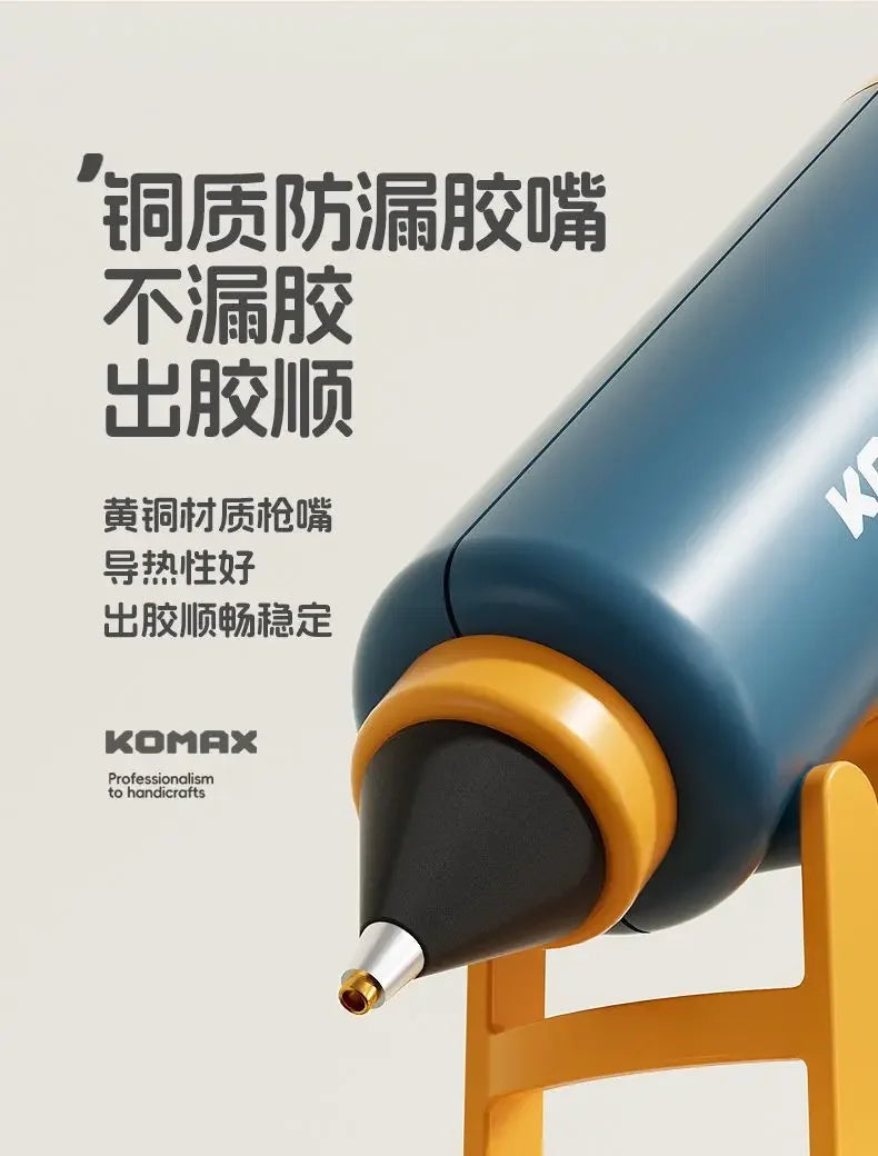 220V Powerful High Viscosity Glue Gun with 7mm Glue Sticks for Home Use And Kids DIY Handicrafts Affordable Craft Glue Gun