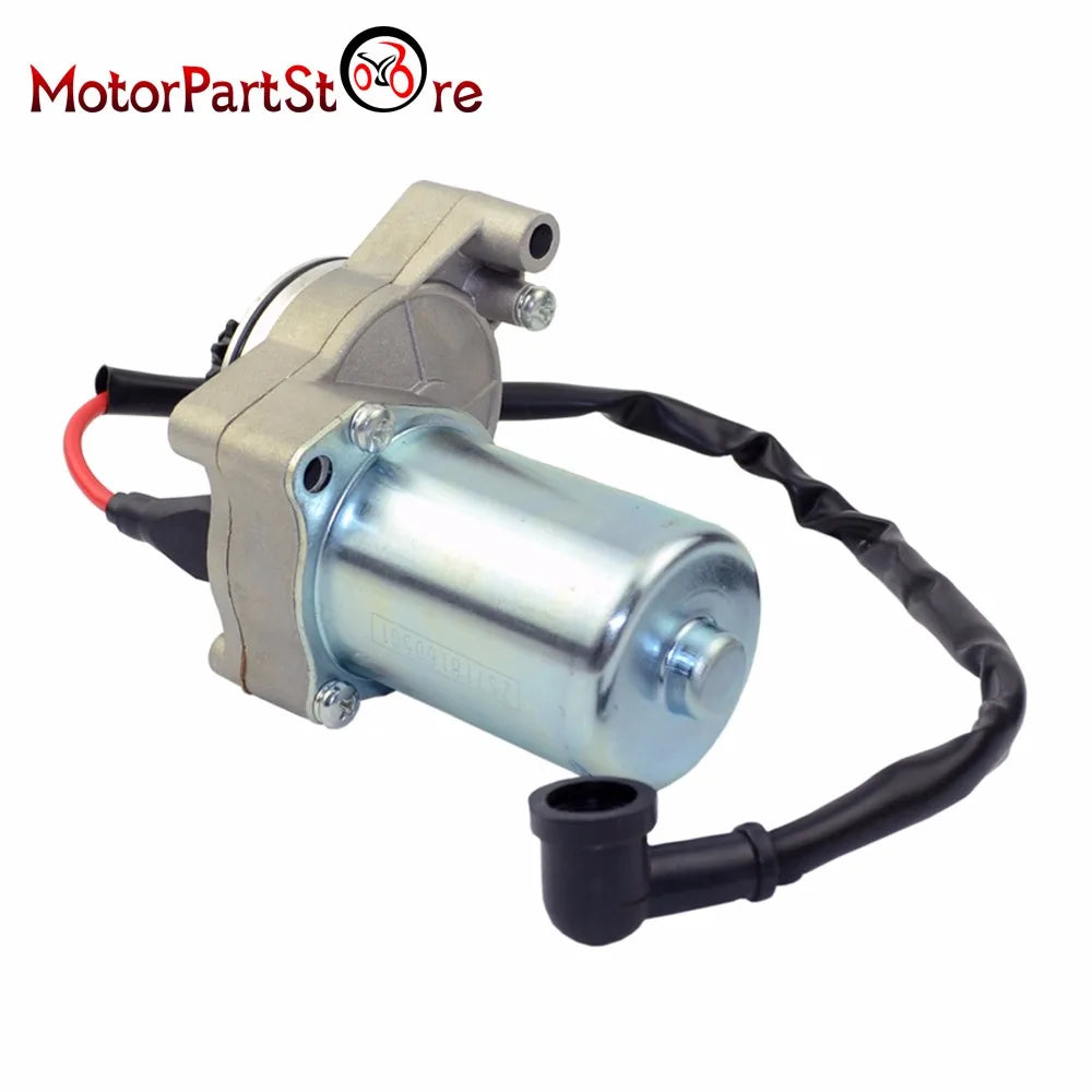 Electric Starter Motor 3 Bolt for 4 Stroke 50cc 70cc 90cc 100cc 110cc 125cc Engine 4 Wheeler ATV Quad Dirt Bike Go Kart Taotao