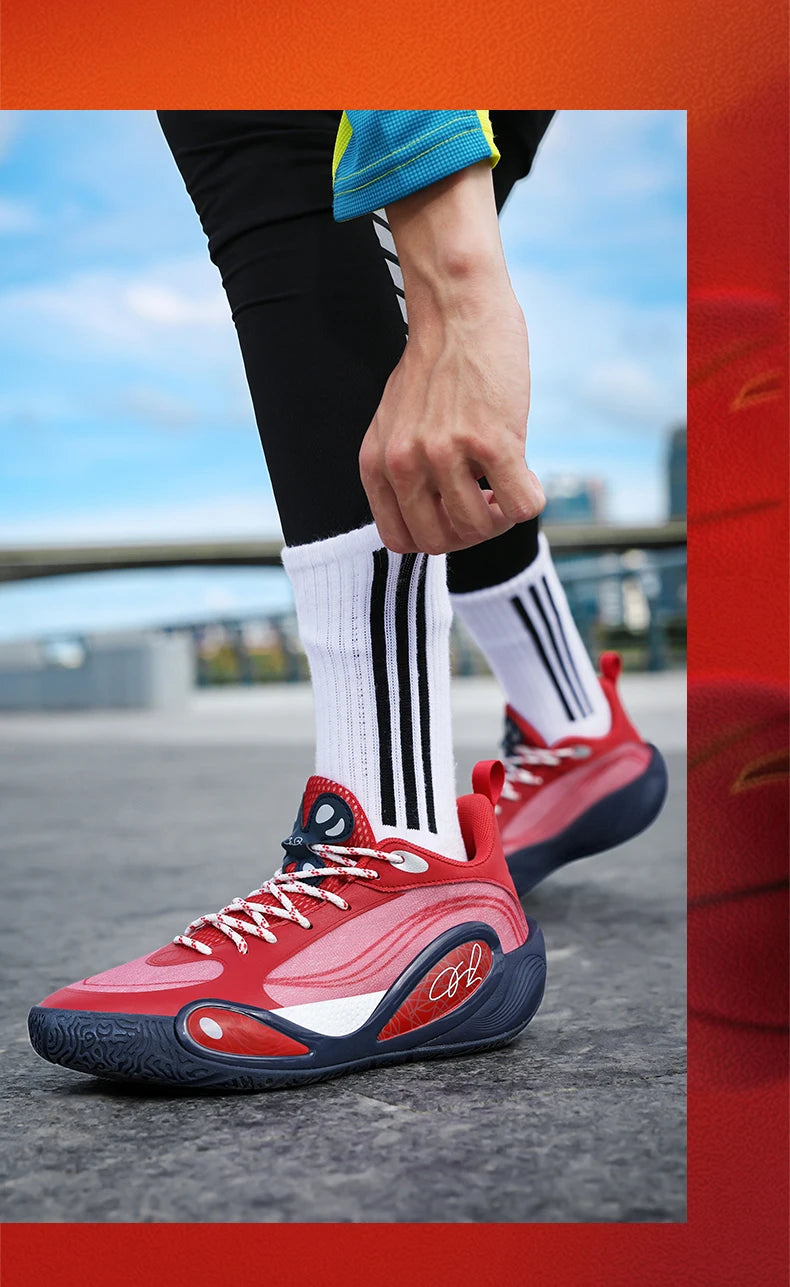 Men'S Sports Basketball Shoes With Fashionable Breathable And Personalized Design Suitable For Daily Training Men'S Shoes 36-45