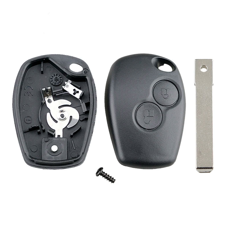 2 Button Car Remote Key Fob Case For Renault Trafic Clio Kangoo Master Modus Twingo Fit Vauxhall Opel Vivaro Movano Accessories