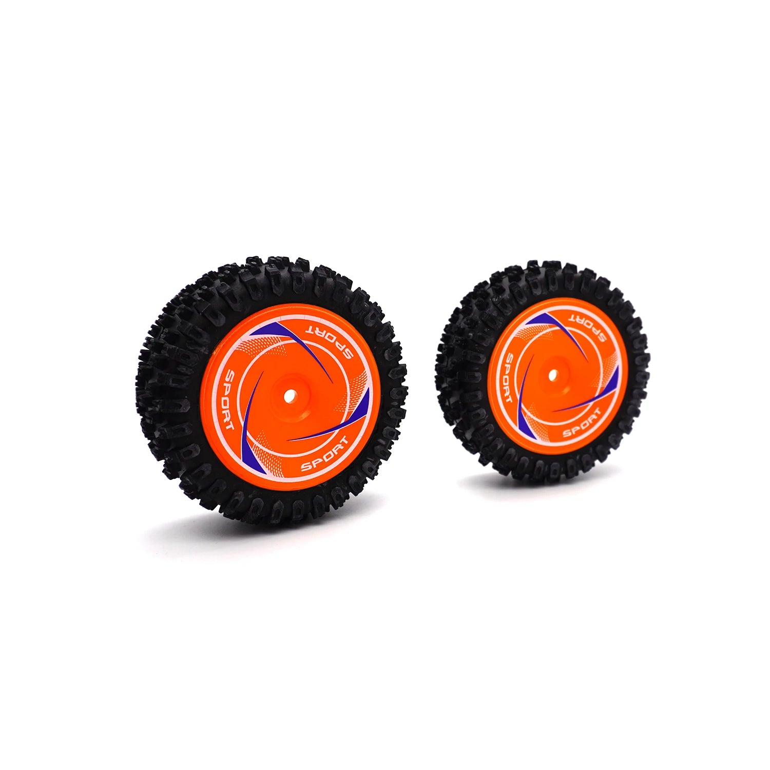 Front and Rear Wheels Rubber Tires Non-Slip and Wear-Resistant Tyre for WLtoys 124010 124008 124016 RC Drift Car Upgrade Parts