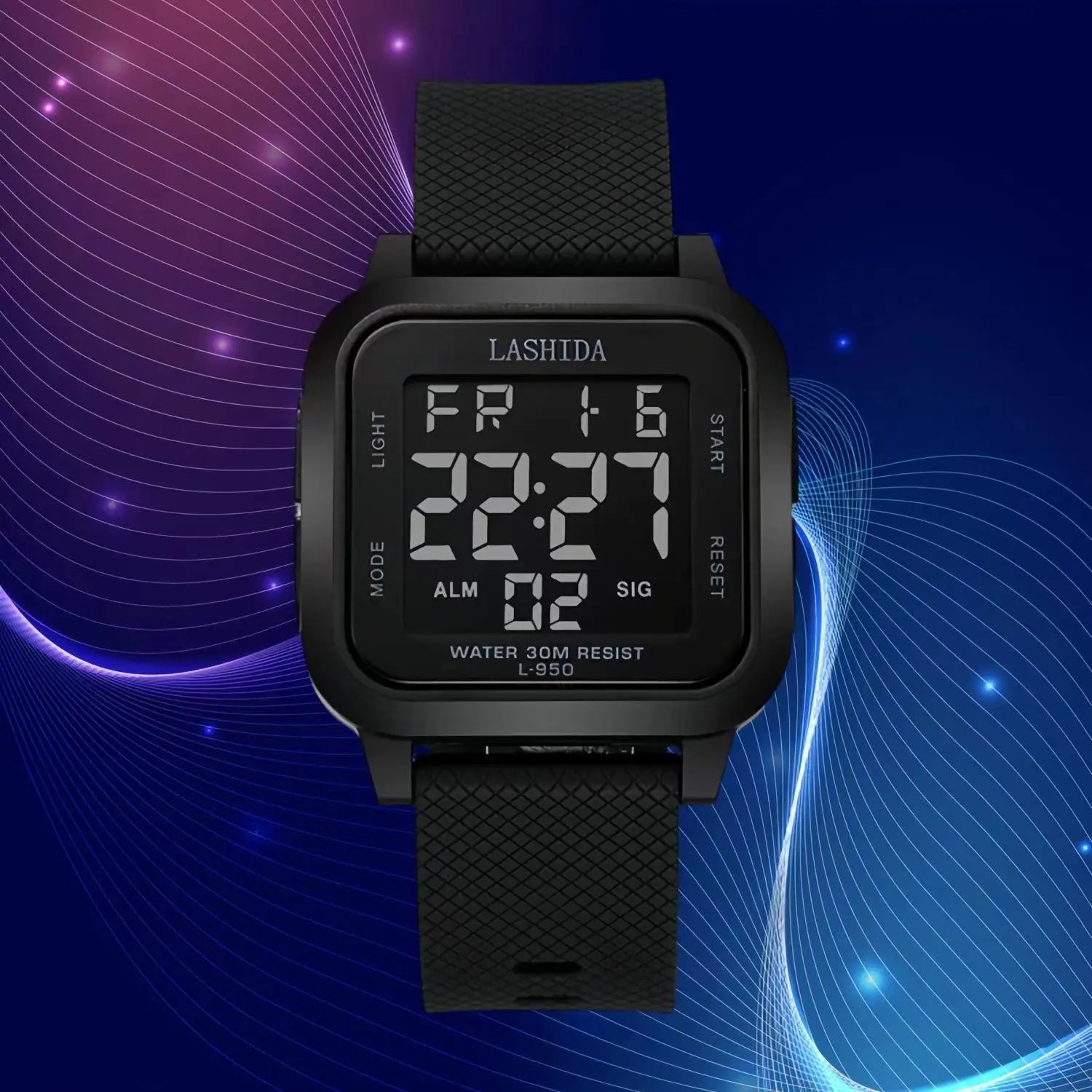 Military Digital Watch for Men Waterproof Mens Electronic Shockproof Sports Wristwatches