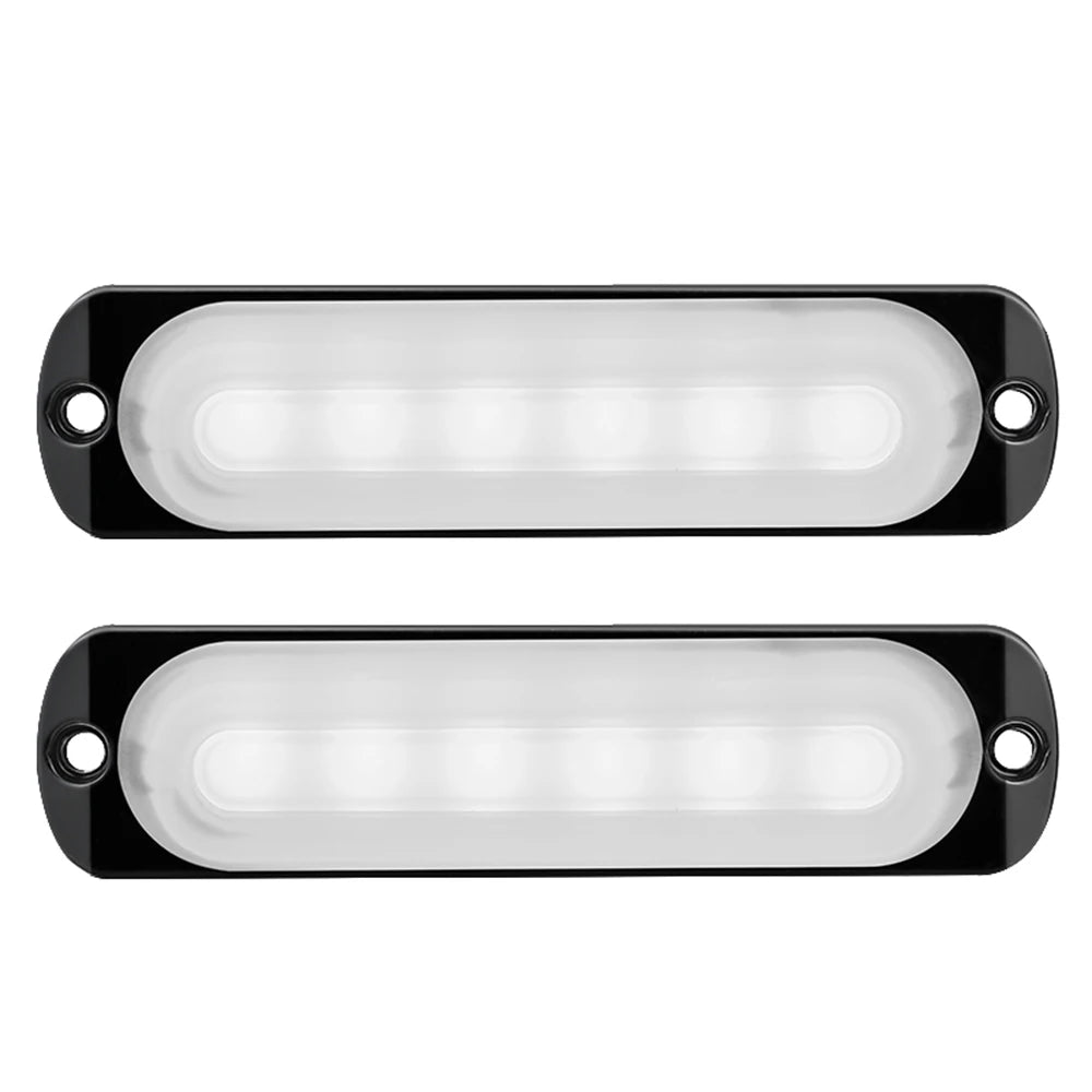 Useful Accessories New Car Light 12V 6 LED Truck 15000K W/ Protective Pad White Anti-collision Fog Lamp Off-Road