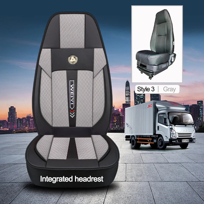 Universal Truck Lorry Bus Big Auto Car Seat Cushion Cover for SCANIA IVECO ISUZU Volvo MAN Renault DAF Hino TATRA SANY Benz