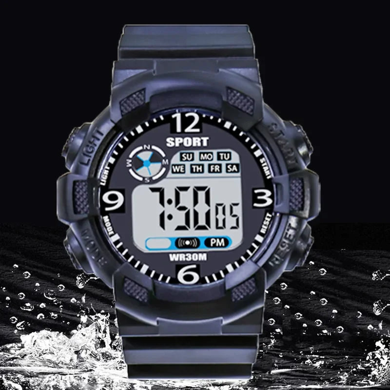 Military Digital Watch for Men Outdoor Men's Sports Watches Clock Waterproof Luminous Chronograph Student Electronic Wristwatch