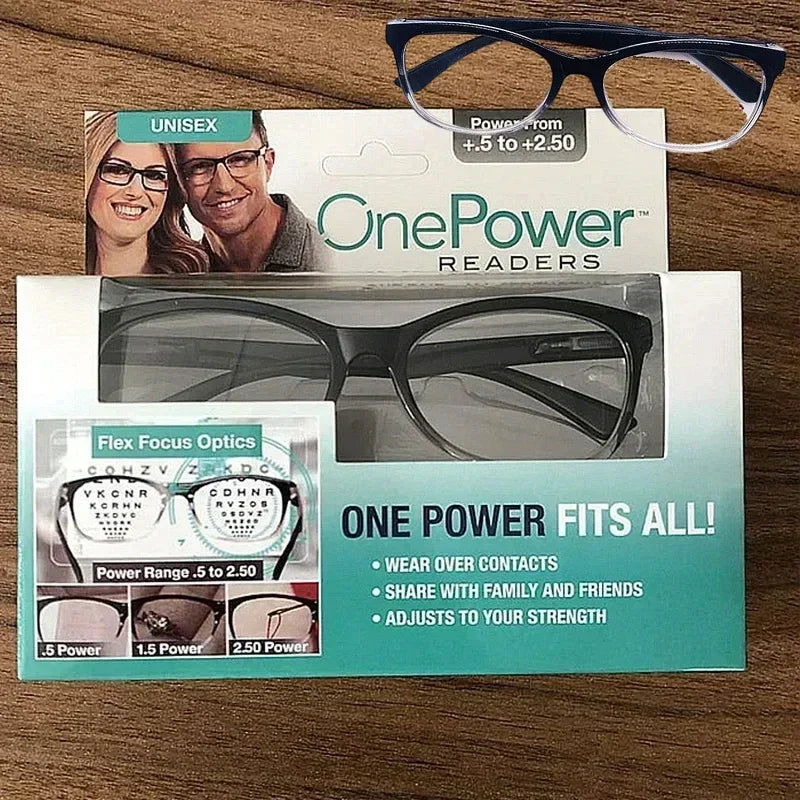 1/3Pcs Multifocal Reading Glasses Auto Adjusting Clear Lens Presbyopic Glasses for Men Women +5 to +250 High Quality Readers