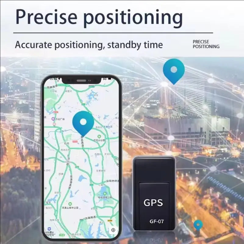 GF07 Tracker Strong Magnetic Car Vehicle Tracking Anti-lost Anti-theft Device Mini Portable Precise Positioning GPS Locator
