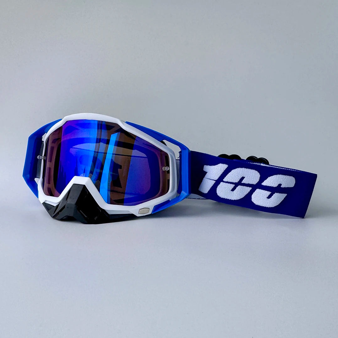 100 Motocross Goggles HD Lens Motorcycle Anti-fog Eyeglasses Sports Windproof Protect Riding  Men Women Moto MX MTB Sunglasses