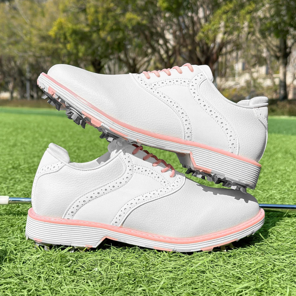 Golf sports shoes are non slip, breathable, women's casual, comfortable, multifunctional, wear-resistant and waterproof