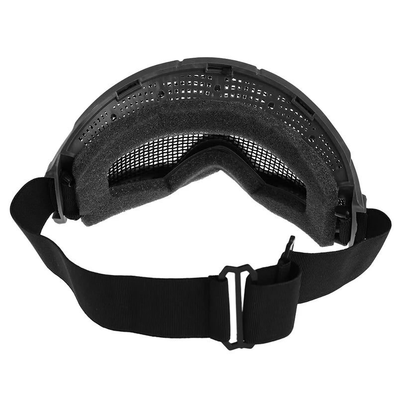 Hunting Tactical Eyes Protection Metal Mesh Pinhole Glasses Goggle Cycling Equipment Sunglasses Outdoor Sports Hiking Eyewear