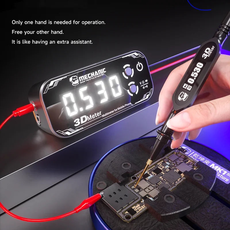 MECHANIC (Sherlock) 3D Meter Multimeter For Mobile Phone Repair High Precision PN Junction / ON-OFF Voltage Capacitance Test