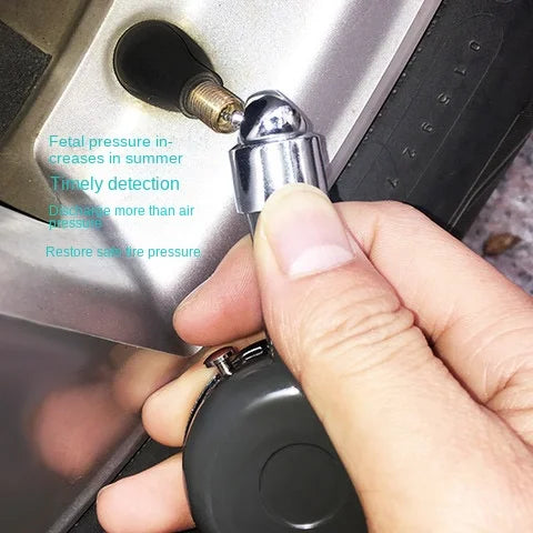 Auto Metal Truck Racing Car Tire Air Pressure Gauge Automobile Tyre Meter Vehicle Tester Monitoring System Measuring Tool