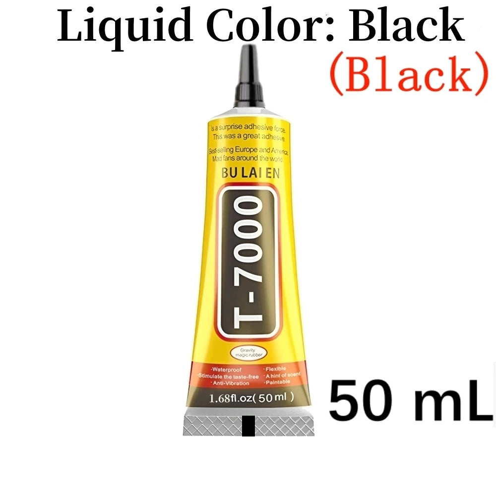 B7000 50ml Multipurpose Industrial Adhesive DIY Rhinestone Jewelry Crafts Phone Case Repair Touch Screen Glass Liquid Super Glue