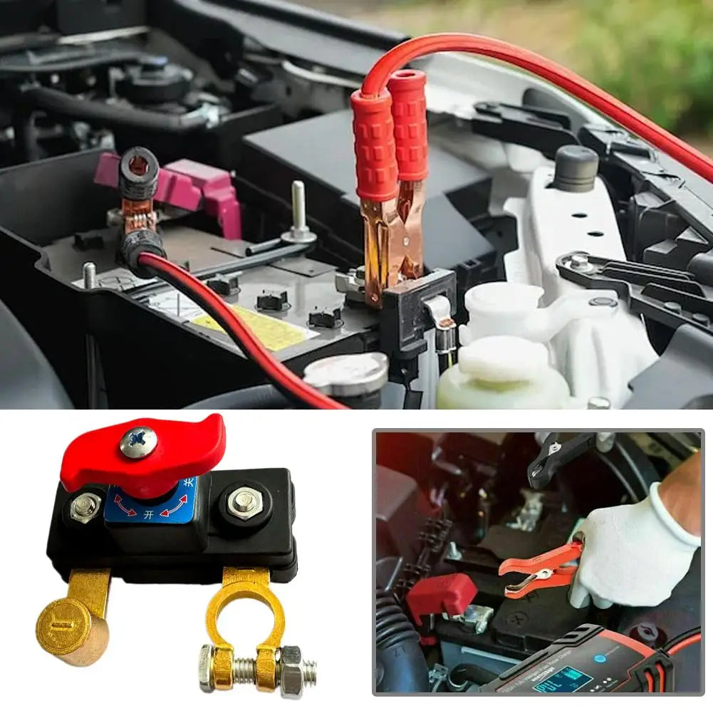 Car Battery Disconnect Switch Car Battery Cut Off Switch 12/24V PCB Design Disconnect Isolator Cut-off Power Cutoff Switch