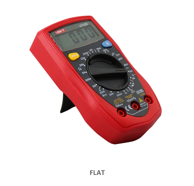 UNI-T  Pocket Digital Multimeter UT33D Resistance Tester Ammeter Voltmeter High Precision Mini Multifunction Universal Meter