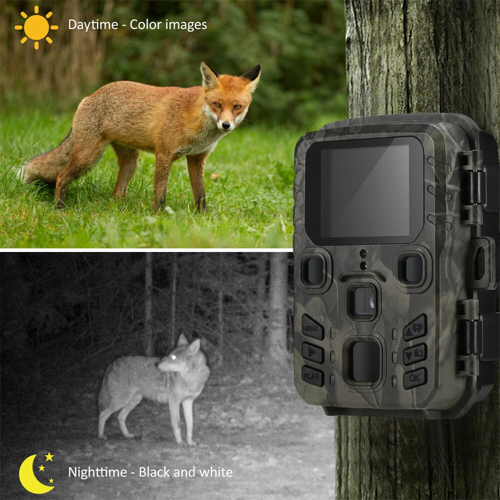 24MP 1296PTrail Camera WIFI Bluetooth APP Waterproof IP65 Trap Game Cam Outdoor Wildlife Infrared Night Vision Motion Camera