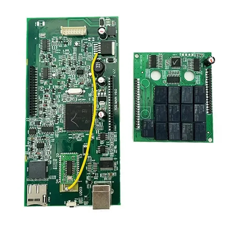 Double board V9.1 V2021.11 Autocoms Ds150e Delphis OBD Scanner Diagnostic Tool Car Truck Tcs cdp pro full set 2024 2025 2021
