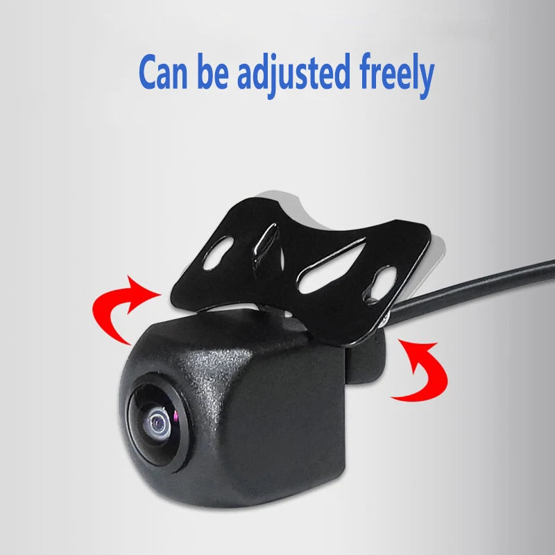 Car camera AHD intelligent reversing dynamic trajectory camera starlight night vision fisheye car rear view image camera