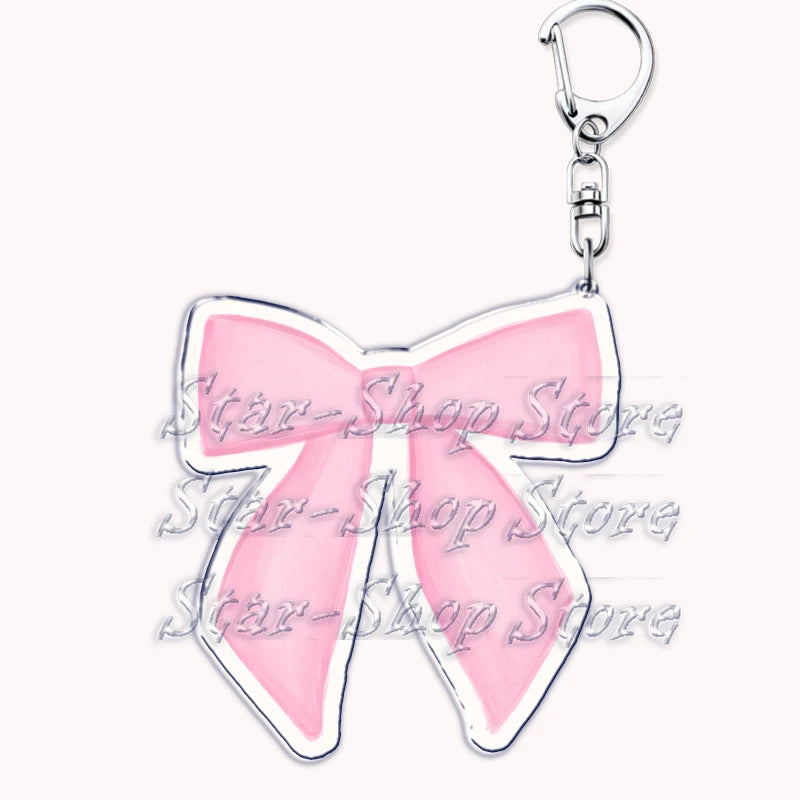 Popular Singer Keychains for Accessories Bag Folklore Eras Tour Evermore Reputation 1989 TTPD Keyring Jewelry Fans Lover Gifts