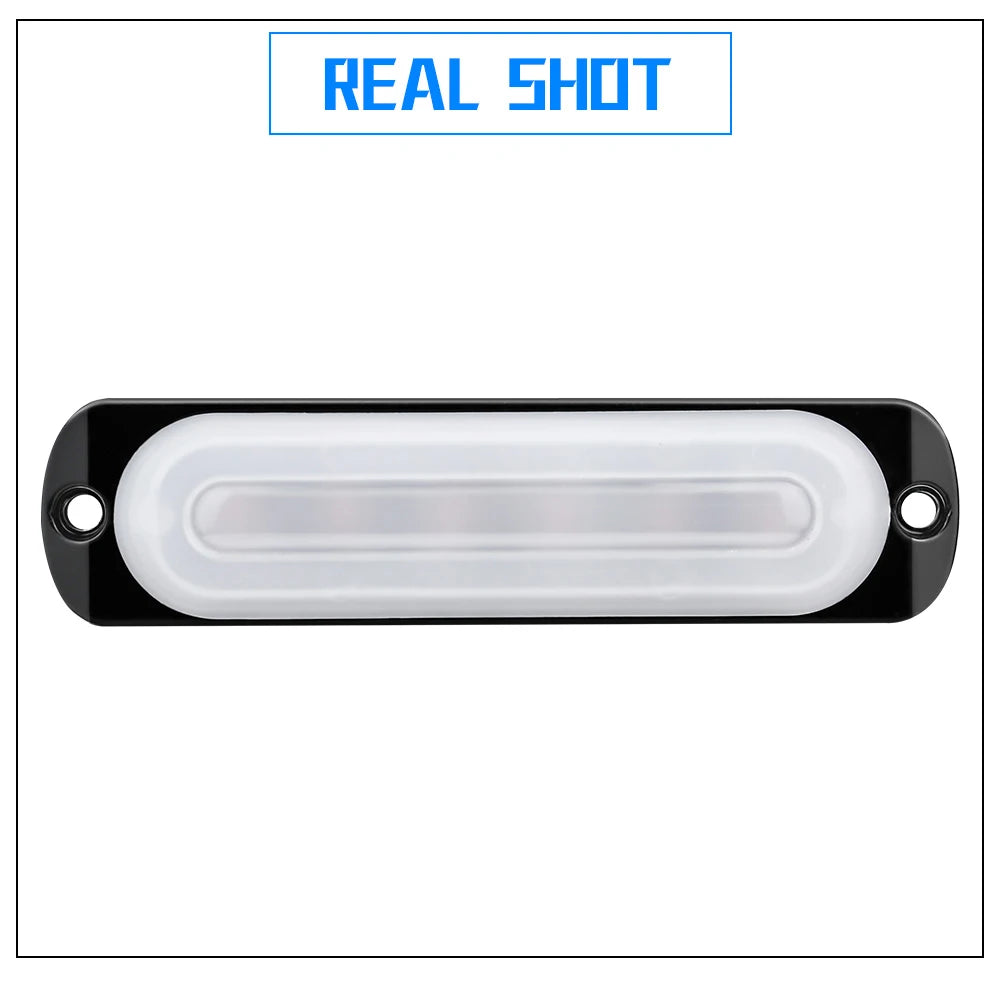Useful Accessories New Car Light 12V 6 LED Truck 15000K W/ Protective Pad White Anti-collision Fog Lamp Off-Road
