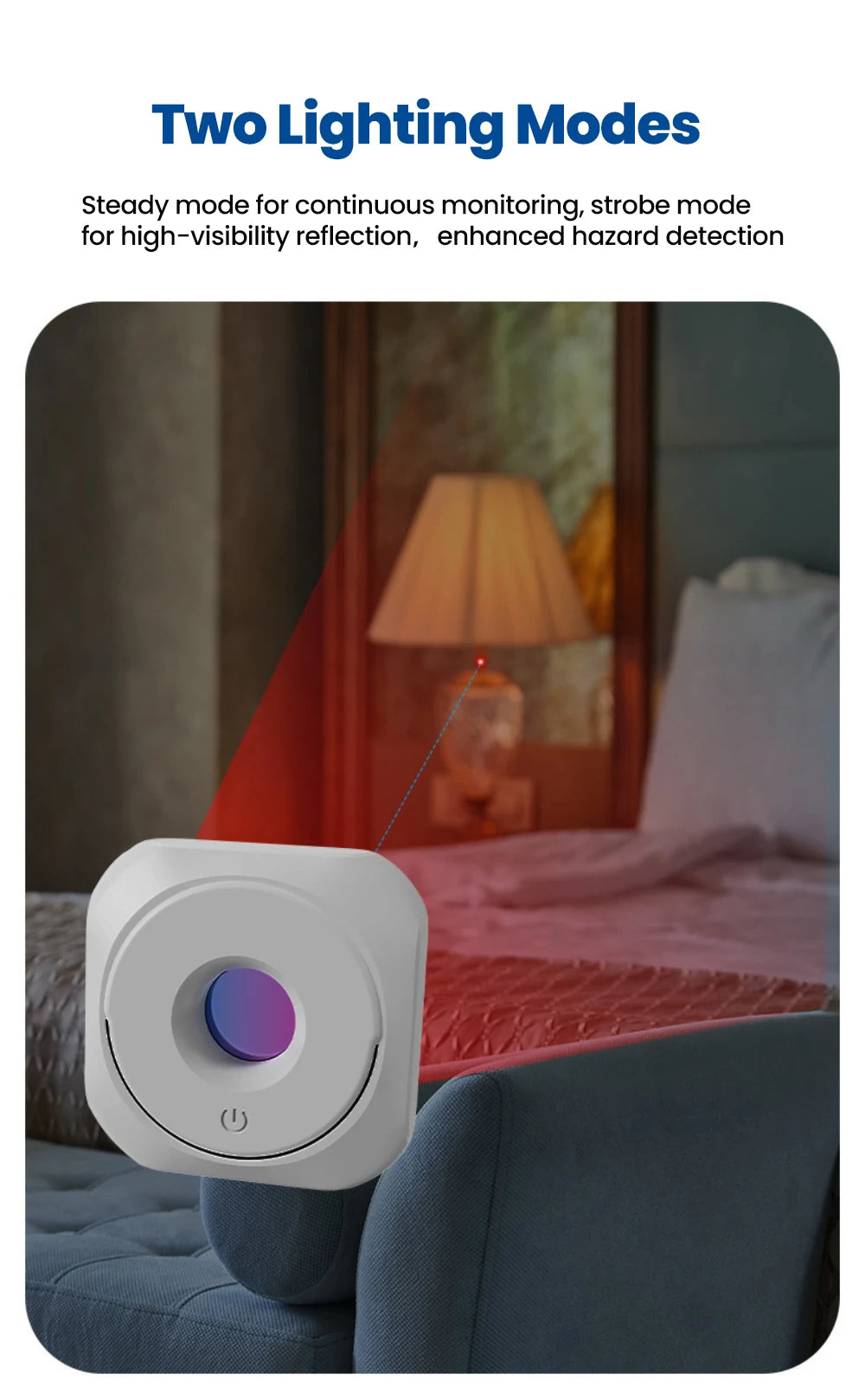 Anti-spy Camera Detector Portable Hidden Lens Camera Detect Finder For Hotel Anti-Peeping Security Protection Candid Detector
