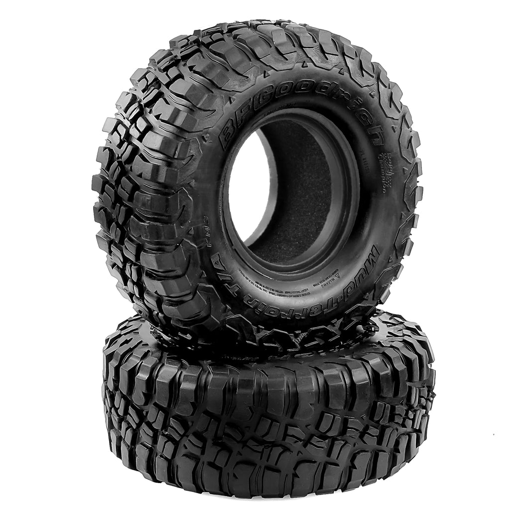 RC climbing car 2.2 inch rubber tire, suitable for Axial SCX10/AXI03007/TRX4/D90/Redcat Gen8 1/10remote controlcaruniversal tire