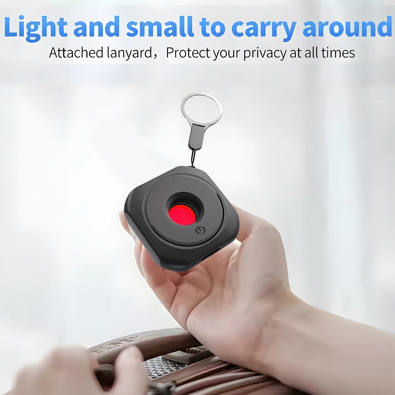 Mini Hidden Camera Detector Spy Camera Finder for Hotel Anti Peeping Device Anti Surveillance Inspection Travel Accessories