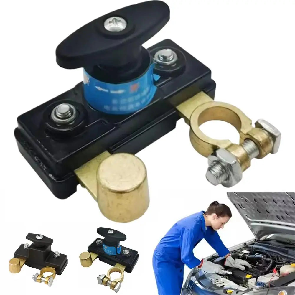 12V/24V Car Battery Cut Off Switch Disconnect Isolator Quick Cut-off Power Cutoff Switch For Trucks Cars Vehicles