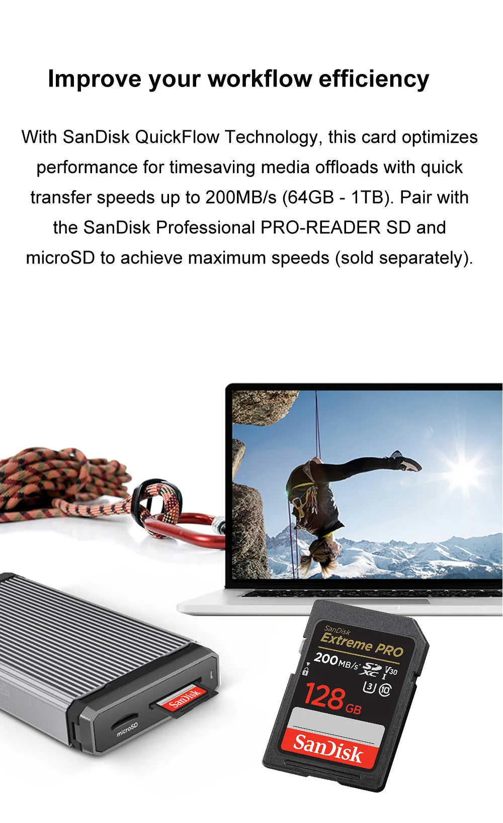 SanDisk Full-Size SD Card 32GB SDHC C10 64GB 128GB 256GB SDXC Card 512GB cartao de memoria carte sd tarjeta For HD video Camera