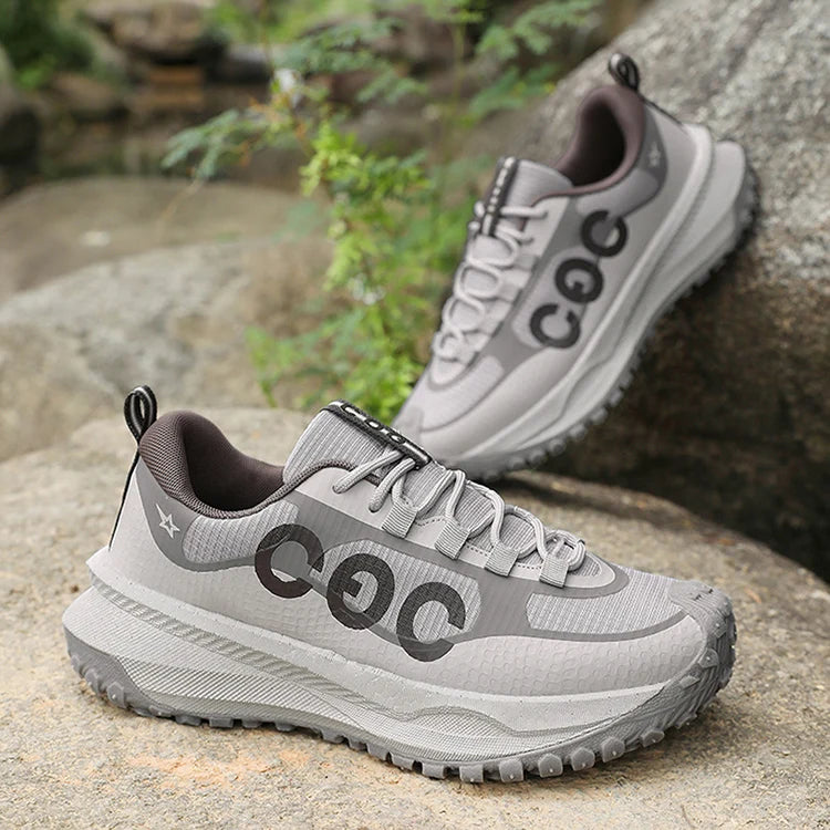 Men's Sports Shoes, Lightweight Carbon Plate Racing Running Shoes, Winter Shock Absorption, Anti Slip, Wear-resistant, Breathabl