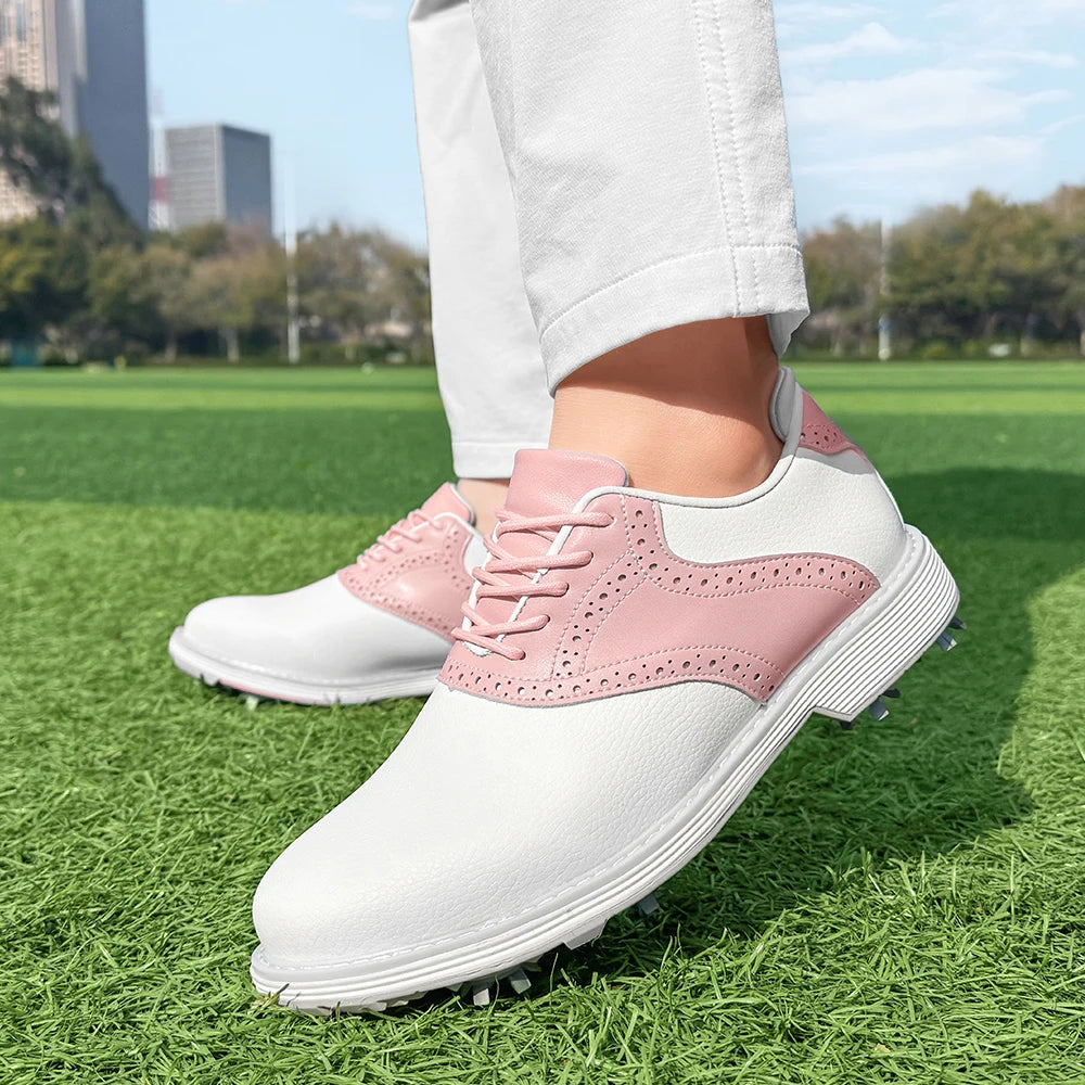Golf sports shoes are non slip, breathable, women's casual, comfortable, multifunctional, wear-resistant and waterproof