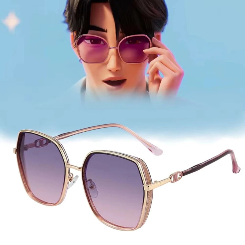 New Sunglasses K-pop Demon Hunters Saja Boys Jinu Cosplay Glasses Halloween Christmas Outdoor Sports Cycling Skiing Glasses