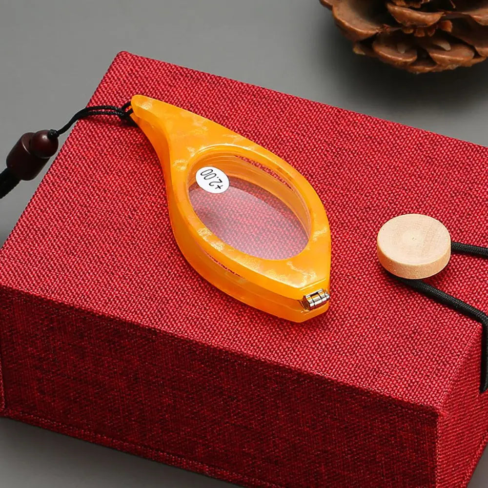 Adjustable Folding Hanging Neck Presbyopia Glasses Men Women Full Frame Permanent Portable Reading Glasses