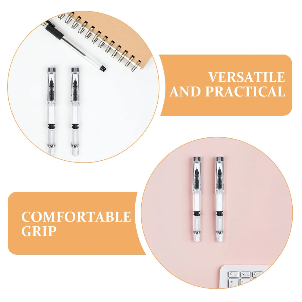 3pcs Gel Writing Pens Refillable With Fine Point Smooth Writing No Ink Included Comfortable Grip For Office Student