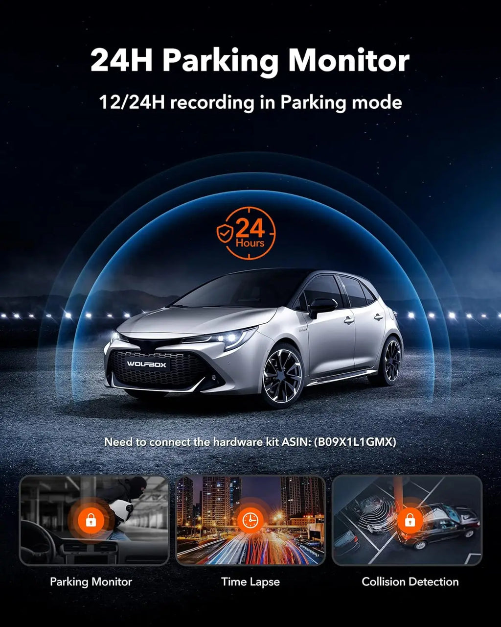 Dual-Lens Car Dvr 1080P Mirror Dash Cam for Cars Camera for Vehicle Video Recorder Front and Rear Camera Dashcam Car Accsesories