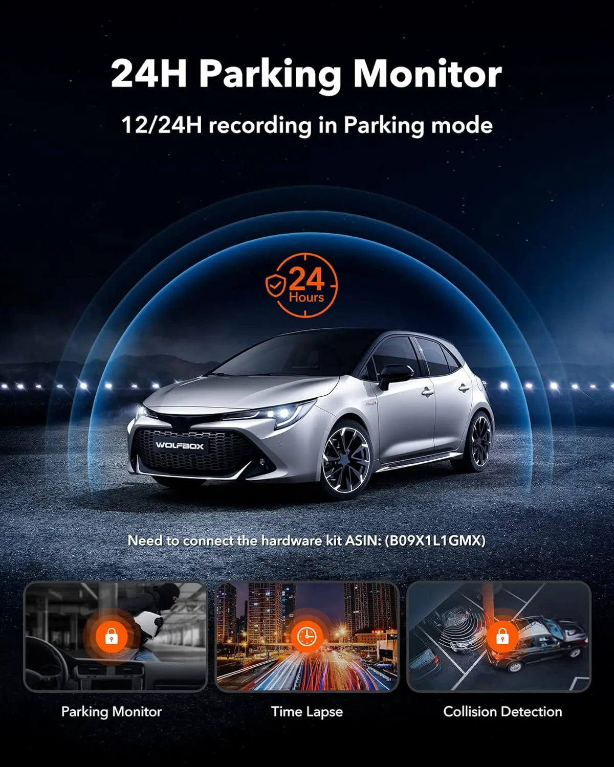 Dual-Lens Car Dvr 1080P Mirror Dash Cam for Cars Camera for Vehicle Video Recorder Front and Rear Camera Dashcam Car Accsesories
