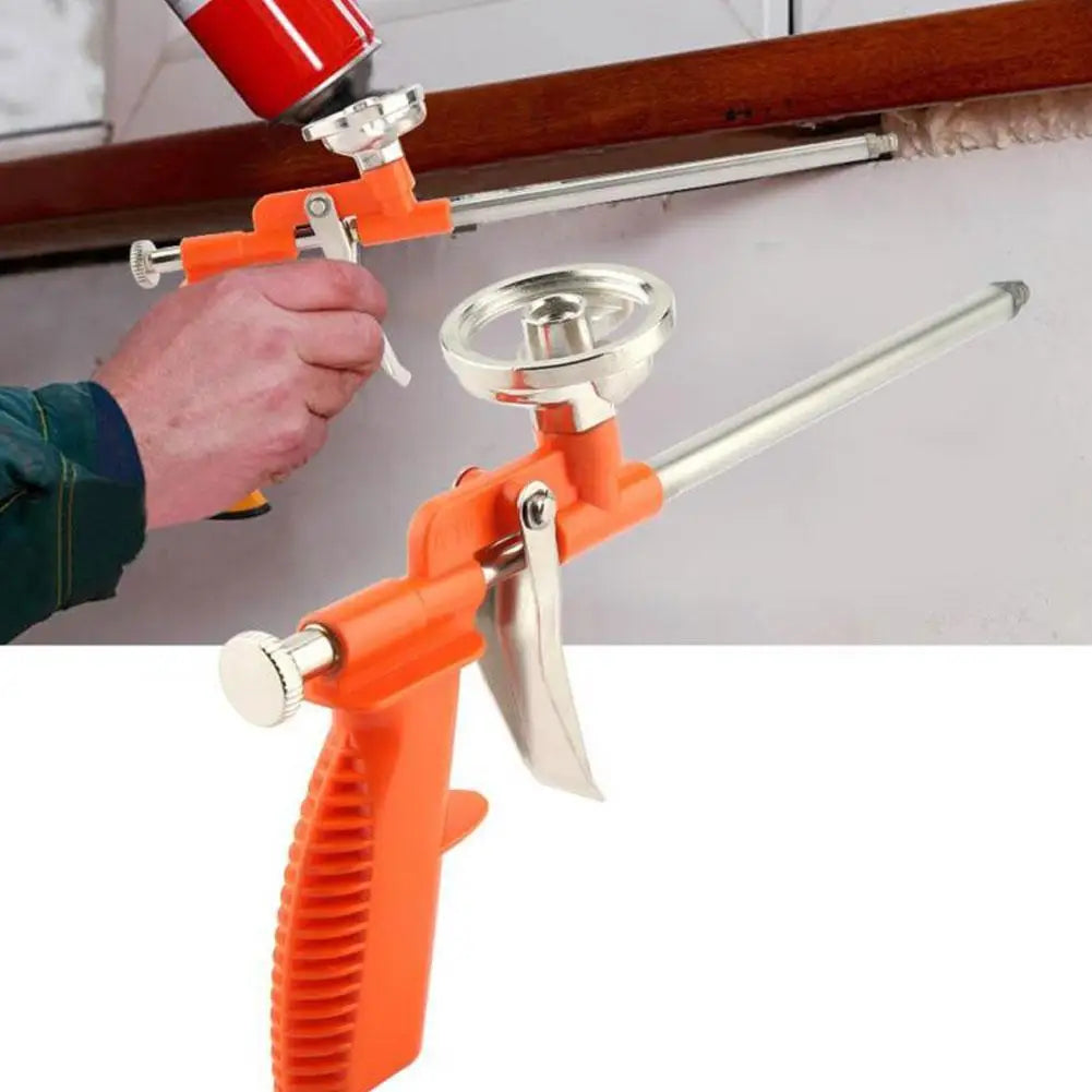 Foaming glue gun all-metal polyurethane foam sealant gun special gun for foam glue guns and metal home furnishing accessories
