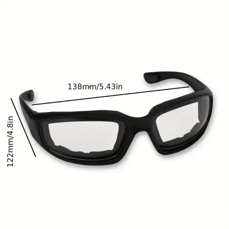 Motorcycle Riding Goggles - Tactical UV400 Dustproof Glasses for Hunting, Shooting & Bike Riding, Windproof Protective Equipment