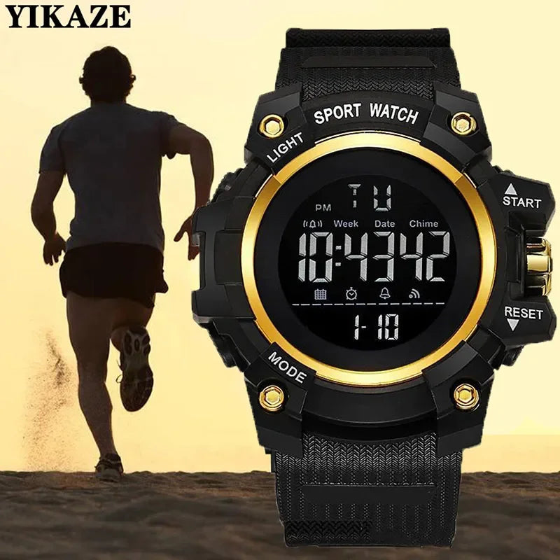 Military Digital Watch for Men Outdoor Men's Sports Watches Clock Waterproof Luminous Chronograph Student Electronic Wristwatch